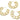 Push Back Stud Earring - Brass - 316 stainless steel stud - 18k real gold plated brass - 16.9gr. - MJ102068 - MinjuanRong