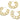 Push Back Stud Earring - Brass - 316 stainless steel stud - 18k real gold plated brass - 16.9gr. - MJ102068 - MinjuanRong