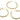 Push Back Stud Earring -Brass - Stainless Steel Stud - 18k real gold plated brass - 11.6gr - MJ100708 - MinjuanRong