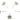Push Back Stud Earring - Brass - 316 Stainless Steel Stud - 18k real white gold plated brass - 3.4gr - MJ102117 - MinjuanRong
