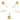 Push Back Stud Earring - Brass - 316 Stainless Steel Stud - 18K Real Gold Plated Brass - 2.9gr - MJ100915 - MinjuanRong
