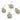 Push Back Stud Earring - Brass - 316 stainless steel stud - 18K Real White Gold Plating - 8.9gr - MJ101251 - MinjuanRong