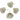 Push Back Stud Earring - Brass - 316 stainless steel stud - 18K Real White Gold Plating - 6.4gr - MJ101238 - MinjuanRong