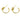 Push Back Stud Earring - BRASS - STEEL STUD - 18K Real Gold Plating - 5.2gr - MJ101283 - MinjuanRong