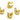 Push Back Stud Earring - Brass - 316 stainless steel stud - 18K Real Gold Plating - 7.4gr - MJ101211 - MinjuanRong