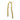 Push Back Stud Earring - Brass - 316 stainless steel stud - 18K Real Gold Plating - 10.3gr. - MJ101979 - MinjuanRong