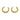 Push Back Stud Earring - Brass - 925 Sliver stud - Zircon - 18K Real Gold Plating - 13.4gr - MJ101406 - MinjuanRong