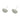 Push Back Stud Earring - Brass - 316 stainless steel stud - 18K Real White Gold Plating - 4.4gr - MJ101240 - MinjuanRong