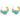 Push Back Stud Earring - Stainless Steel - Blue Turquoise Natural Stone - 18K Real Vacuum Plating - 9.4gr - MJ103509 - MinjuanRong