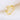 Ring - Brass - Cubic zircon - Gold Tone plating - 2.4gr - MJ105852 - MinjuanRong