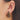 Push Back Stud Earring - Acrylic - 316 Stainless Steel Stud - Brown - 8.4gr - MJ104128 - MinjuanRong