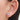 Push Back Stud Earring - Cubic Zircon - Brass - Crystal - KC Gold Tone Plating - 1.3gr - MJ103287 - MinjuanRong