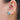 Push Back Stud Earring - Natural Stoneki wi jasper - 316  Surgical Stainless steel - Gold Tone Plated stone - 4.75gr - MJ200998