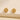 Push Back Stud Earring - Brass - 18K Real Gold Plating - 6.3gr - MJ105428