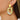 Push Back Stud Earring - Acrylic - 18k real gold plating - 6.4gr - MJ102229 - MinjuanRong