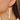 Wire Hook Earring - 304 Stainless Steel - Acrylic - Brass - 18K Real White Gold Plating - 6.3gr - MJ102479 - MinjuanRong