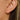 Huggie Hoop Wire Earring - Brass - 18K Real gold plating - 3gr - MJ102081 - MinjuanRong