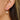 Push Back Stud Earring - brass - Cubic ZirconBrass Stud - 18k real white gold plating - 2.4gr - MJ102976 - MinjuanRong