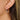Huggie Hoop Wire Earring - Brass - Stainless Steel - 18K Real White Gold Plating - 6.9gr - MJ102357 - MinjuanRong