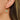 Huggie Hoop Wire Earring - zircon - brass -  18K Real Gold Plating - 2.7gr - MJ103688 - MinjuanRong
