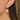 Huggie Hoop Wire Earring - Brass - Sea shellsmother of pearl - 18K Real Gold Plating - 3.5gr - MJ103332 - MinjuanRong