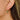 Push Back Stud Earring - Brass - Glass - 18K Real Gold Plating - 1.5gr - MJ102779 - MinjuanRong