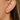Huggie Hoop Wire Earring - brass - 18k real gold plated brass - 4.4gr - MJ200273 - MinjuanRong