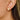 EnglishLock Earring - brass - 18k real gold plated brass - 5.7gr - MJ100680 - MinjuanRong