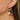 Wire Hook Earring - BRASS - handmade glass - Seashell - SILVER TONE PLATED - 8.8gr - MJ103855 - MinjuanRong
