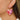 Push Back Stud Earring - AcetateBrass316 Stainless Steel Stud - 18k Real Gold Plating - 7.4gr - MJ202117 - MinjuanRong