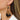 Wire Hook Earring - Brass - Bodhi Seed - Mahogany Wood - Polyester Yarn - 18K Real Gold Plating - 9.8gr - MJ102370 - MinjuanRong