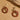 Push Back Stud Earring - Brass - Wooden - 316 Stainless Steel Stud - 18k Real Gold Plating - 15.3gr - MJ202261 - MinjuanRong
