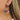 Push Back Stud Earring - Walnut Wood -  Brass -  Resin - 316 stainless steel stud - Brown - 18K Real Gold Plating - 8.7gr - MJ102746 - MinjuanRong