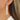 Push Back Stud Earring - Brass -  Acrylic - 316 Stainless Steel Stud - 18k real gold plating - 4gr - MJ102579 - MinjuanRong