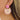 Push Back Stud Earring - Acrylic - Brass - Silver-plated cupronickel Stud - 18K Real Gold Plating - Pink - 6.6gr - MJ103813 - MinjuanRong