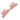 Hairpin - Acrylic - crystal&nbsp; -&nbsp; iron - Pink - 19.8gr - MJ104269 - MinjuanRong
