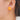 Push Back Stud Earring - Resin - 316 Stainless Steel Stud - Orange - 2.5gr - MJ102996 - MinjuanRong