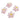 Push Back Stud Earring - Acrylic - 316 Stainless Steel Stud - Pink - 4.1gr - MJ103194 - MinjuanRong