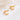 Push Back Stud Earring - Brass -  925 Sliver stud - Zircon - 18K Real Gold Plating - 8.3gr - MJ101269 - MinjuanRong