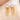 Push Back Stud Earring - Brass - 316 Stainless Steel Stud - 18k Real Gold Plating - 5.6gr - MJ102322 - MinjuanRong