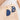 Push Back Stud Earring - Polymer Clay - Brass -316 Stainless Steel Stud - 18K Real Gold Plating - 11.3gr - MJ102326 - MinjuanRong