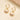 Huggie Hoop Wire Earring - Brass Cubic Zircon - 18K Real Gold Plating - 5.5gr - MJ201997 - MinjuanRong