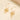 Push Back Stud Earring - Brass - 18K Real Gold Plating - 4.4gr - MJ102778 - MinjuanRong
