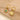 Huggie Hoop Wire Earring - Stainless SteelAfrican Turquoise Natural Stone - 18K Real Gold Vacuum Plating - 8.5gr - MJ103670 - MinjuanRong