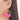 Push Back Stud Earring - Iron -  Raffia Grass - Iron Stud - Kc Gold tone plating - Pink - 12.5gr - MJ103298 - MinjuanRong