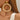 Push Back Stud Earring - Rattan - Stainless Steel - 316 Stainless Steel Stud - Gold Tone Vacuum Plating - 10.8g. - MJ900706