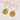 Wire Hook Earring - Brass - Raw Brass - 3.6gr - MJ102616 - MinjuanRong