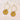Wire Hook Earring - Brass - Raw Brass - 3.6gr - MJ102616 - MinjuanRong