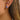 Ear Studs - Brass - 925 Silver Needle - Lapis lazuli - White K Plating - 1.6gr - MJ106589