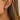Push Back Stud Earring - Brass - 925 Silver Needle - Moissanite - White K plating - 4.9gr - MJ106615